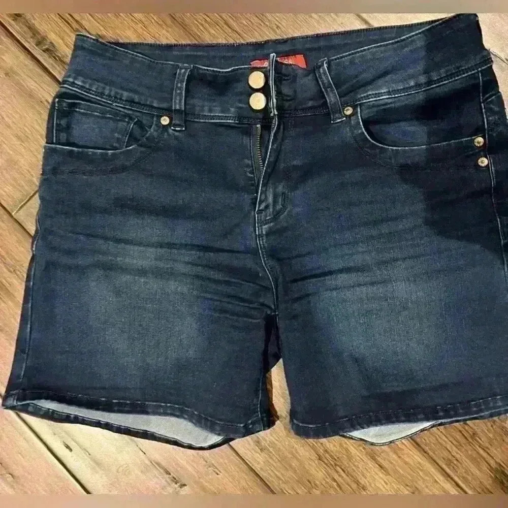 Guess Dark Blue Jean Shorts